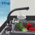 Смеситель Frap F5408-7 для кухни черный