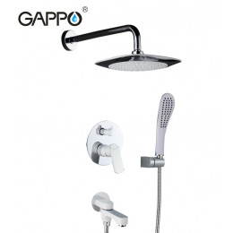 Душевой комплект Gappo G7148-8 белый