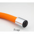 Смеситель Frap F4453-02 для кухни гибкий излив оранжевый