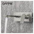 Смеситель Gappo G1099-21 для раковины встраиваемый нержавеющая сталь