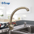 Смеситель Frap F4219-4 для кухни бронза
