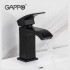 Смеситель Gappo G1007-6 для раковины черный