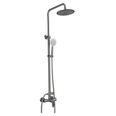 Душевая стойка Frap F2448-20 нержавеющая сталь