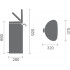 Мусорное ведро Brabantia FlatBack 103940