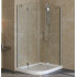 Душевой уголок Vegas Glass AFS-F Lux 110*100 07 01 R профиль матовый хром, стекло прозрачное
