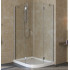 Душевой уголок Vegas Glass AFS-F Lux 110*90 07 01 L профиль матовый хром, стекло прозрачное