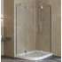 Душевой уголок Vegas Glass AFS-F Lux 120*80 07 01 R профиль матовый хром, стекло прозрачное