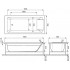 Акриловая ванна Jacob Delafon Sofa 180x80