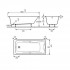 Акриловая ванна Jacob Delafon Odeon Up 180x80