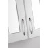 Шкаф Style Line Эко Стандарт 60 с зеркальными вставками белый