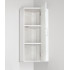 Шкаф Style Line Эко Стандарт 30 угловой с зеркальными вставками белый