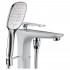 Смеситель Timo Helmi 4000/00-16Y-CRchrome /white напольный