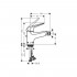 Смеситель Hansgrohe Novus 71142000 для биде