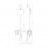 Стойка Ellux Elegance ELE 078