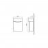 Мебель для ванной BelBagno Mini 50 bianco lucido левая