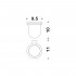 Стакан Colombo Design Luna В0102.000