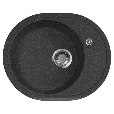 Мойка кухонная AquaGranitEx M-18l черная