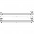 Полотенцедержатель Hansgrohe Logis Universal 41716000