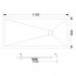 Поддон для душа RGW Stone Tray ST-119G 90х110 с сифоном
