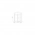 Душевой уголок Good Door Antares WTW+SP 130х90х195 см