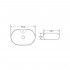 Раковина BelBagno BB1151 накладная