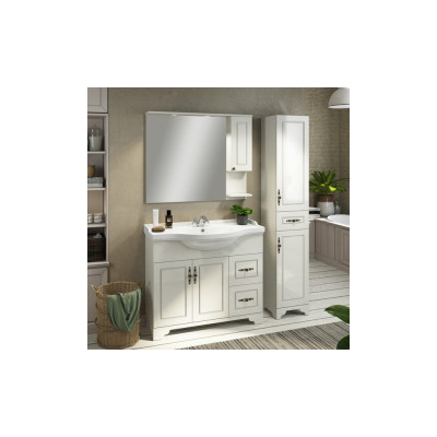 Мебель для ванной Comforty Севилья 100 слоновая кость