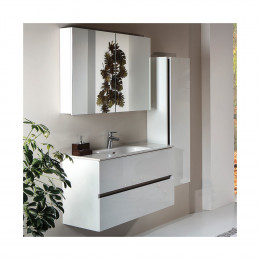 Мебель для ванной Armadi Art Vallessi 80 белый глянец