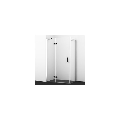 Душевой уголок Wasserkraft Aller 10H10LB black matt, 120x100 см