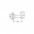 Крючок Grohe Essentials Cube 40511001
