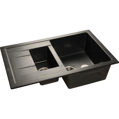 Мойка кухонная GranFest Quadro GF-Q775KL черный