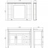 Мебель для ванной Comforty Палермо 120