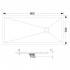 Поддон для душа RGW Stone Tray ST-097W 72х90 с сифоном