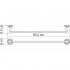 Полотенцедержатель Wasserkraft Ammer K-7030