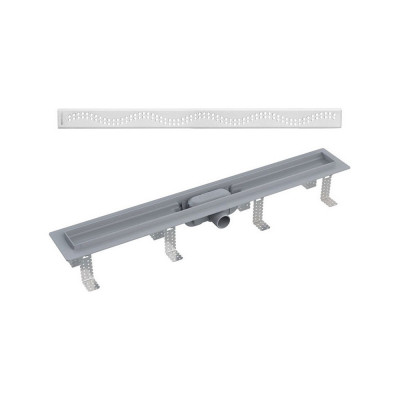 Душевой лоток AlcaPlast APZ8-Simple 950 с решеткой и опорами