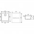Мойка кухонная Mixline ML-GM14 светло-розовый