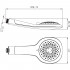 Душевая лейка Lemark LM0815C White