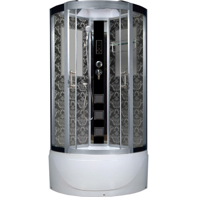 Душевая кабина Niagara Lux 7790B хром, черный