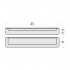 Полотенцедержатель Colombo Design Over B7010.satin