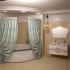 Штора для ванной Aima Design У37613 240x240, двойная, бирюзовая