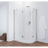 Душевой уголок Vegas Glass AFS-F 110*100 08 01 L профиль глянцевый хром, стекло прозрачное