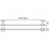 Полотенцедержатель Art&Max Antic Crystal AM-E-2624SJ-Cr