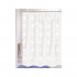 Штора для ванной Carnation Home Fashions Jacquard White Circle