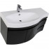 Тумба для комплекта Aquanet Опера 2-115 черная L