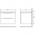 Мебель для ванной BelBagno Fly 60 rovere grigio