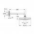 Верхний душ Grohe Tempesta 26411000