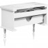 Тумба с раковиной Edelform Decora 100 белый глянец