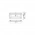 Мебель для ванной BelBagno Aurora 100 metallo vintage