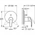 Смеситель Grohe Eurosmart 24043002 для ванны с душем