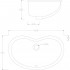 Раковина ArtCeram Idea IDL001