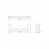 Поручень Ideal Standard Connect 35 см